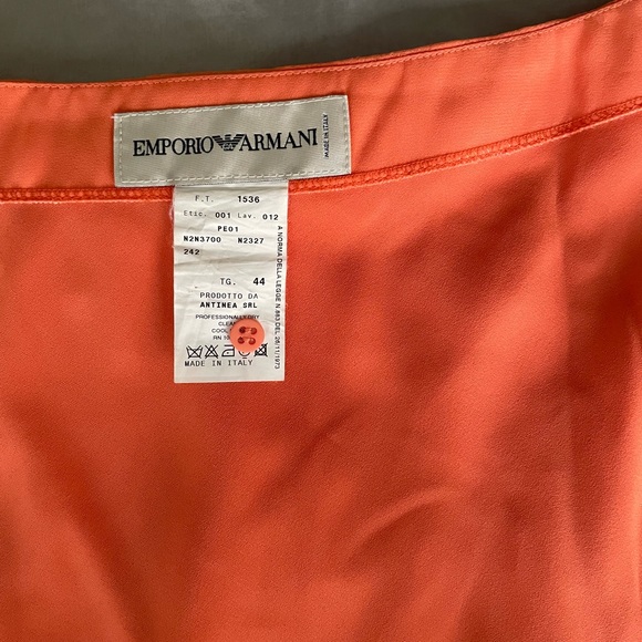 ARMANI ( rip) Vintage Silk Skirt - Picture 6 of 11